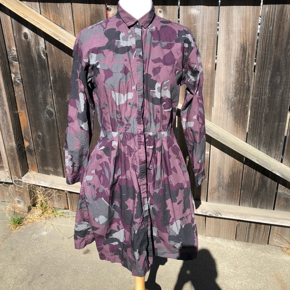 Camo print dress